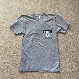 Connor Franta Internet AF Pocket Shirt